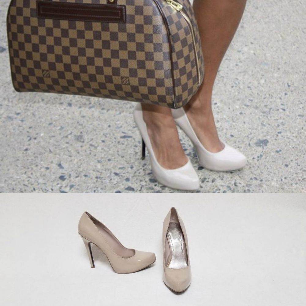 RACHEL Rachel Roy Carmelle Nude Pointy Toe Pumps